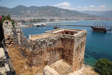 alanya alanya Yarımadası limandan görünümü. Türk Rivierası