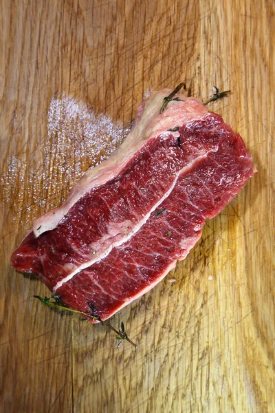 Raw fresh meat Steak Top Blade. Beef steak.