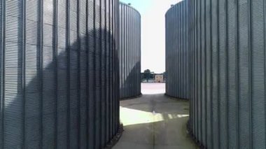 Fabrika karma yemleri imalatı için. Bileşik bitki besleme. Yem fabrikası. 