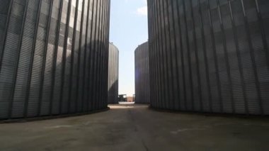 Fabrika karma yemleri imalatı için. Bileşik bitki besleme. Yem fabrikası. 