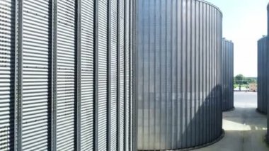 Yem fabrikası. Bileşik bitki besleme. Fabrika karma yemleri imalatı için.