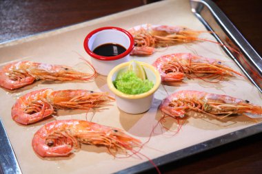 Tepside soslu Langoustines..