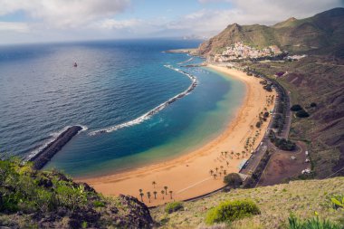 San Andres, Tenerife. Muhteşem sahil plajları ve turistik ile. Anaga dağlar içinde belgili tanımlık geçmiş.