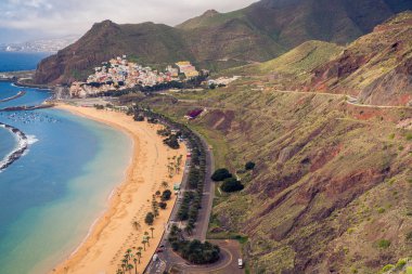 San Andres, Tenerife. Muhteşem sahil plajları ve turistik ile. Anaga dağlar içinde belgili tanımlık geçmiş.