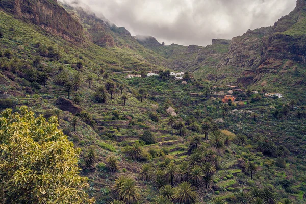 Masca Tenerife Increíble Pueblo Montaña También Conocido Como Europeo Machu —  Fotos de Stock