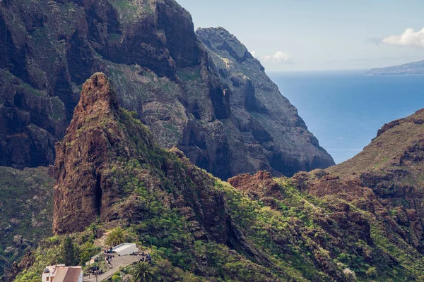 Masca Tenerife Muhteşem Dağ Köyü Olarak Bilinen Avrupa Machu Picchu — Stok fotoğraf