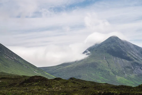 Cuillin Góry Isle Skye Hebrydy Wewnętrzne Scotland — Zdjęcie stockowe