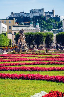 Mirabellgarten, Unesco miras bahçesi. Hohensalzburg kale v