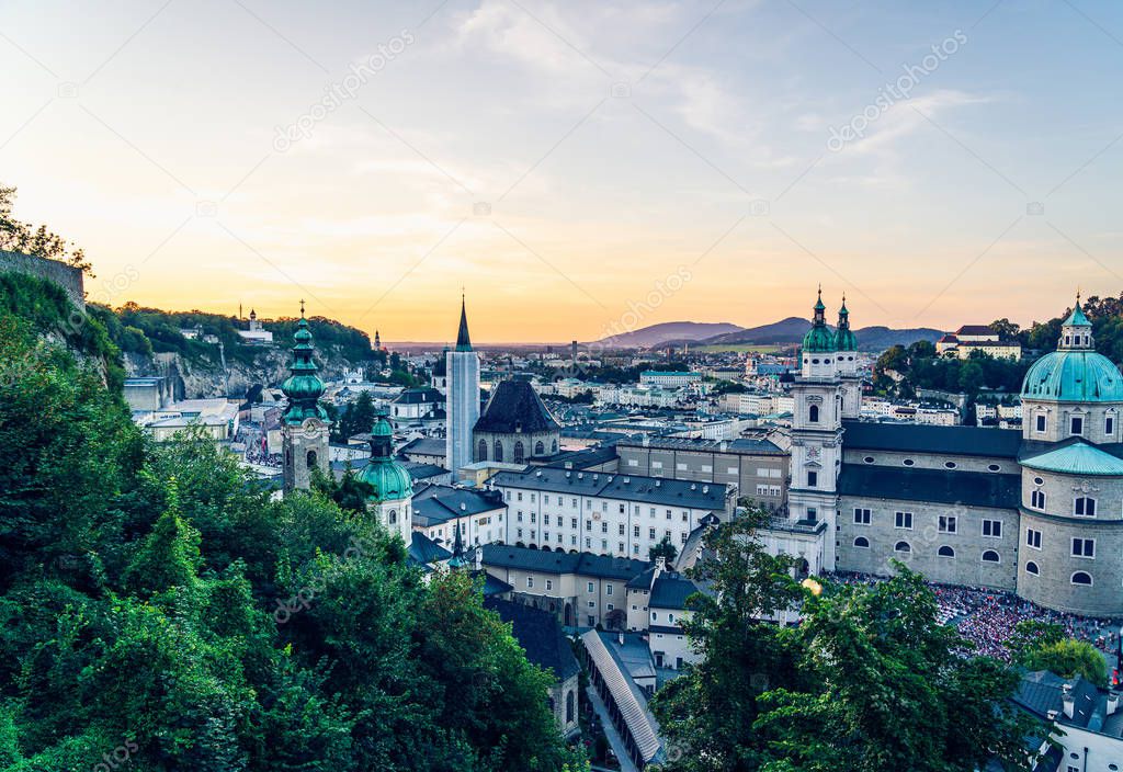 Salzburg, well known city in Austria, since 1996 listed as a UNE