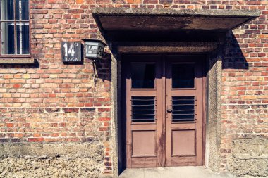 Auschwitz toplama kampı, Polonya - 11 Ağustos 2019