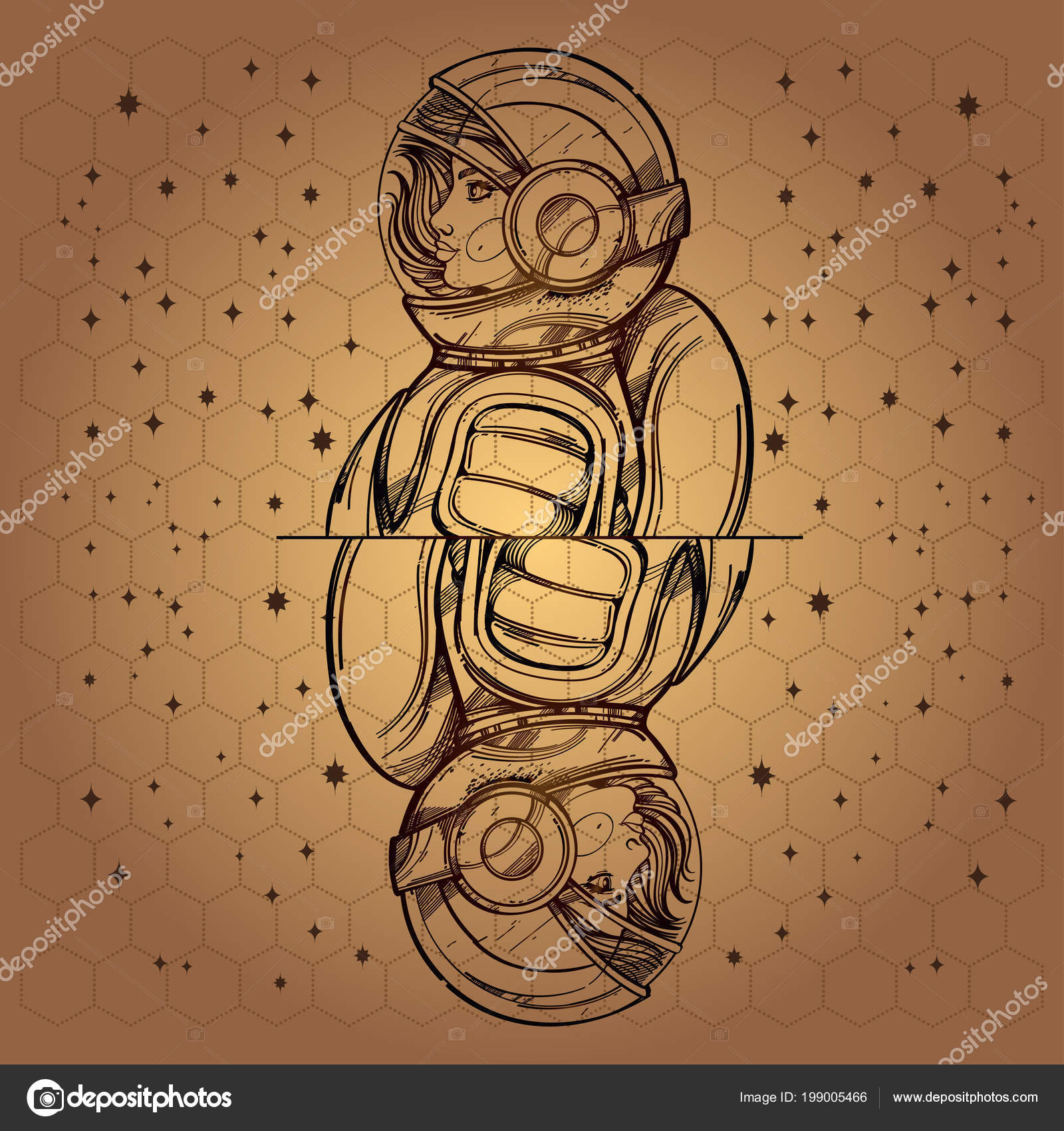 Astronaut online playing cards