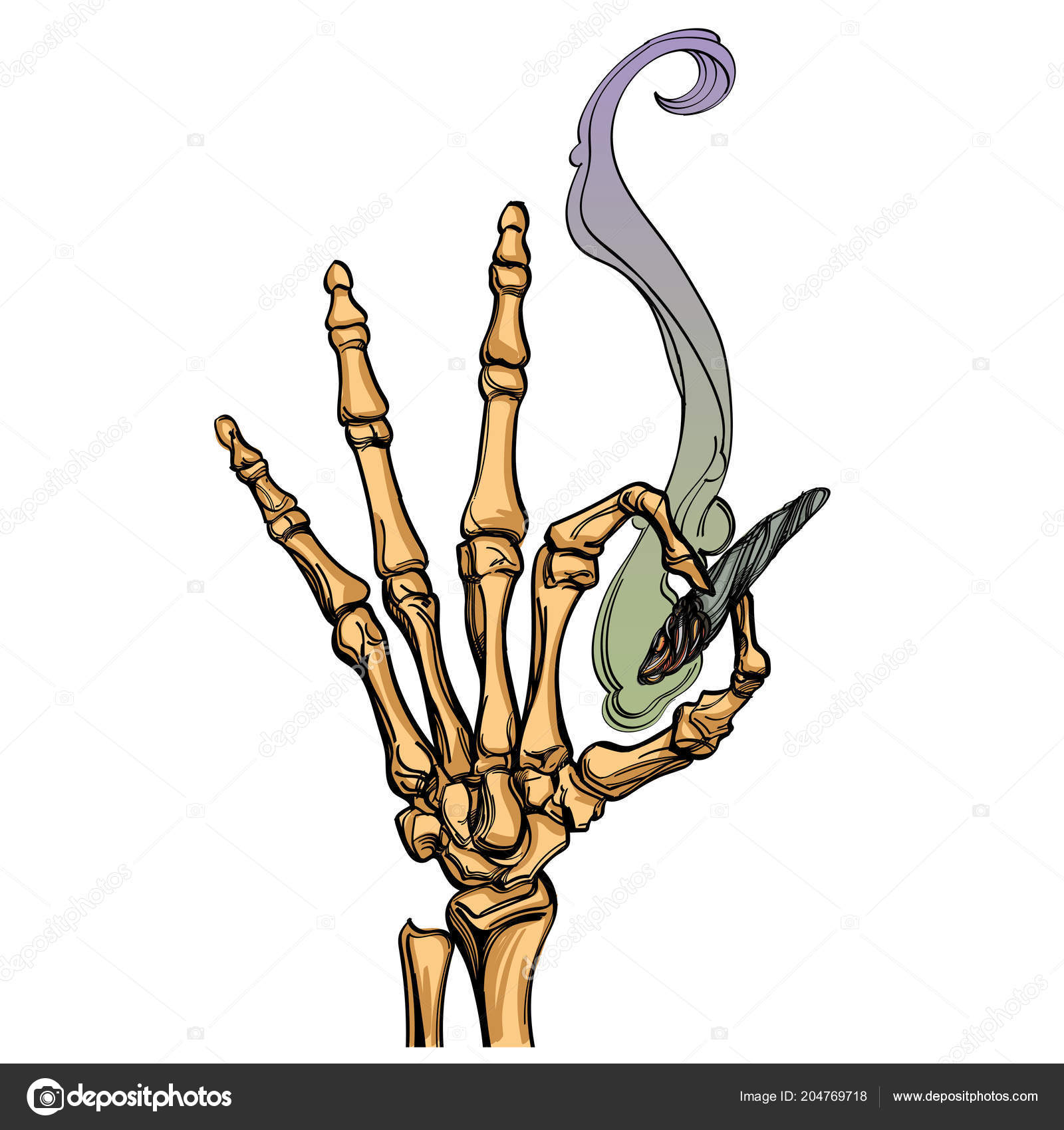 Bones Cigarette Hand Drawing Style Stock Vector Image By C Filkusto Bones Cigarette Hand Drawing Style Stock Vector Image By C Filkusto