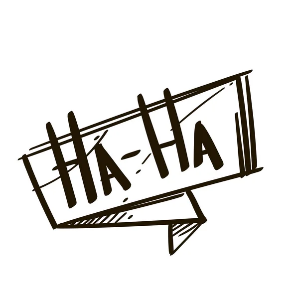 Hand Drawn Speech Bubble Inscription Stock Vector by ©filkusto 204766082