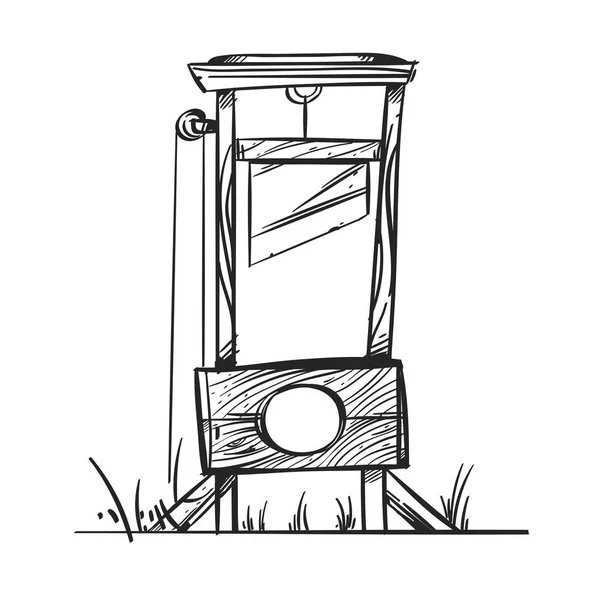 ᐈ Guillotine Drawing Stock Illustrations Royalty Free Guillotine