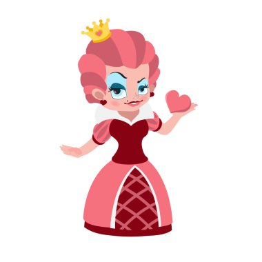Harikalar Diyarında Alice karakterleri koleksiyonundan Crims karakter Iracebeth.