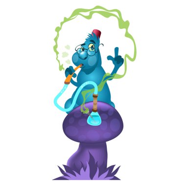 Harikalar Diyarında Alice karakterleri koleksiyonundan Caterpillar karakteri.