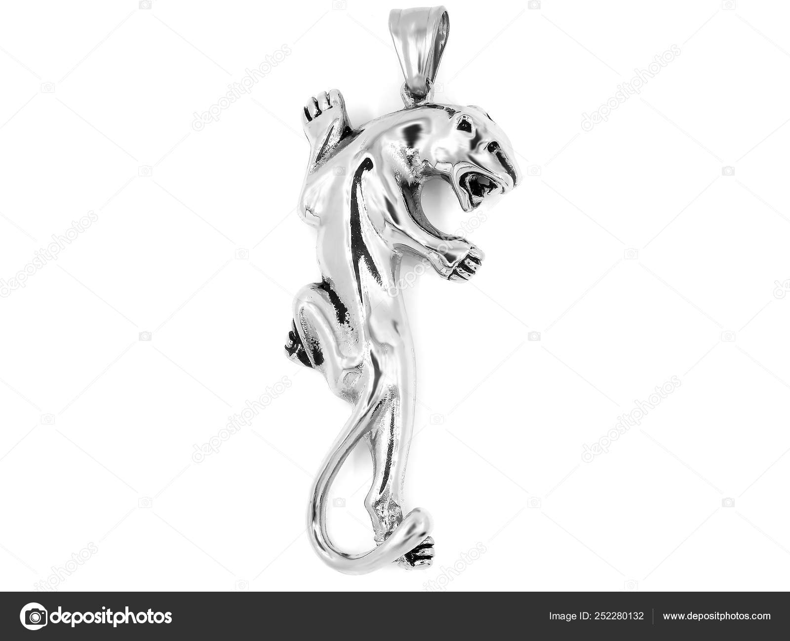 Schmuck Tier Anhänger. Puma, Panther, Tiger, Katze Schmuck Tier Anhänger. Puma, Panther, Tiger, Katze
