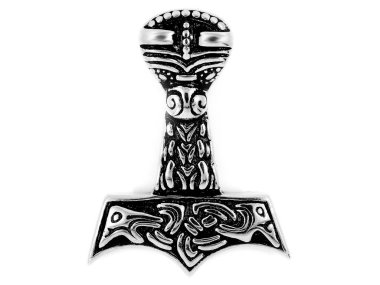 Takı Kolye Viking çekiç. Paslanmaz çelik. 