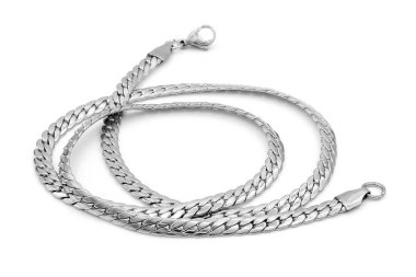 Mücevher zinciri. Boyun dekorasyon. Paslanmaz çelik.