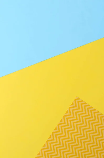 Texture background of trendy colors: yellow, turquoise and geometric pattern — Stock Photo, Image