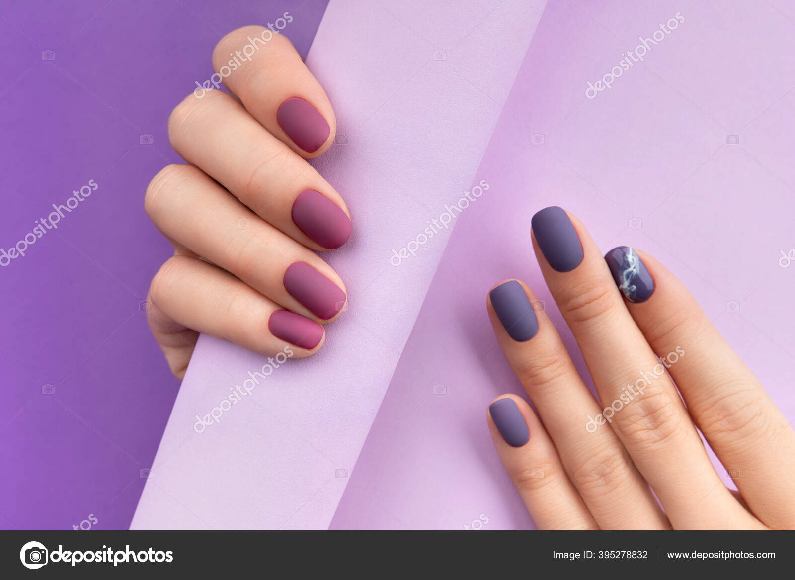 Vegan Matte Effect Nail Polish - Periwinkle | Icing US