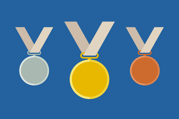 Olympic medal templates