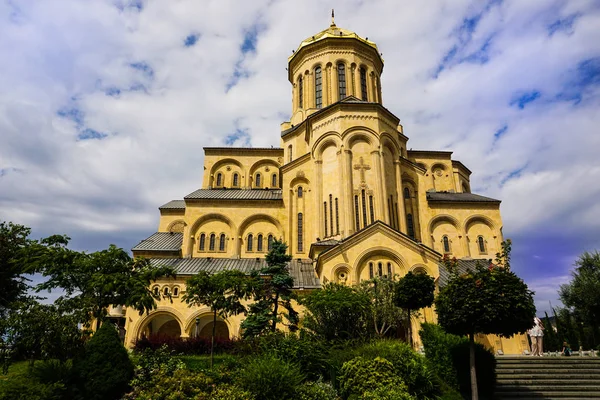 Catedral de la Santísima Trinidad de Tiflis, Georgia. 8.15.2018 —  Fotos de Stock