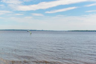 Quebec, Kanada'da oka beach
