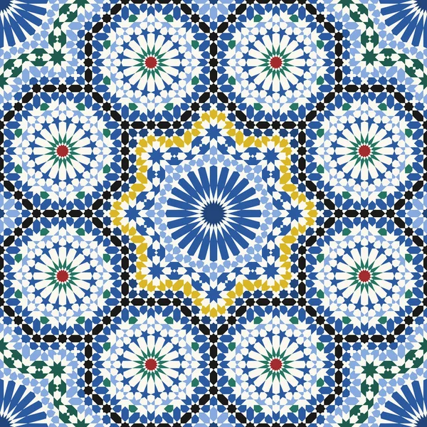 Arapça fayans dikişsiz desen