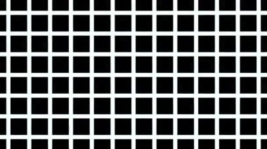 Kutu geometrisi ve pürüzsüz hareketli video animasyonu