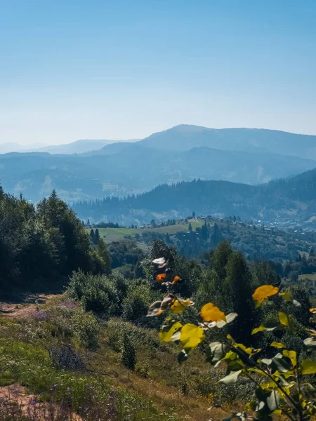 Dağların güzel manzarası