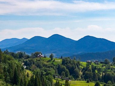 Karpatlar, dağlar ve ormanlar yazın