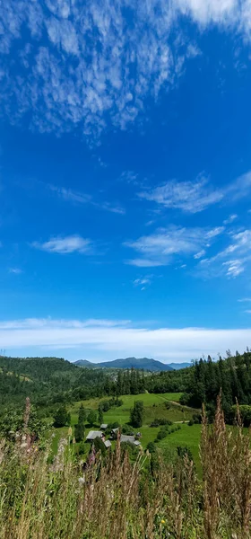 Dağların güzel manzarası