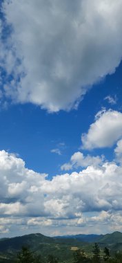 Gökyüzündeki güzel bulutlar