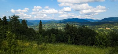 Yaz aylarında Karpatlar