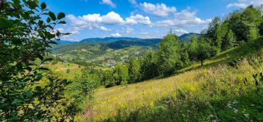 Karpat Dağları 'nın manzarası
