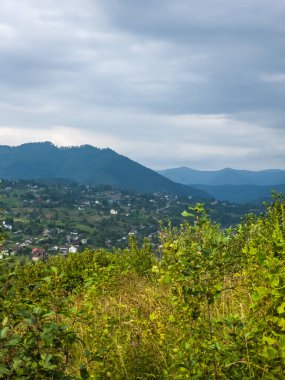 Dağların güzel manzarası