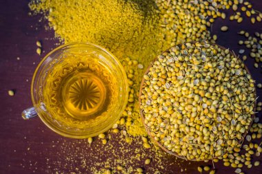 Kişniş, Coriandrum sativum çay kapatır