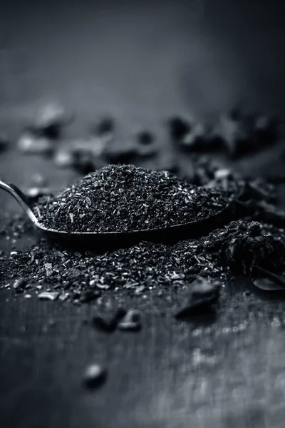 Anason ve kaşık kuru otlar yakın çekim