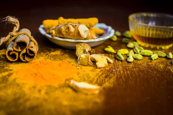 Traditional Spices Treating Cough Fever — Stock Photo, Image