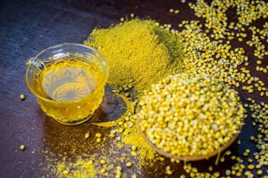  kişniş, çay kapatır görünümü