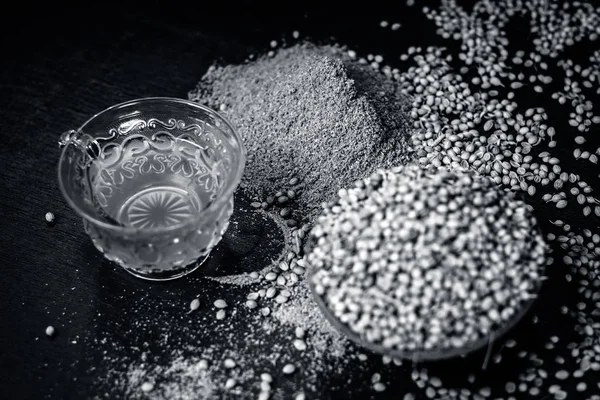  kişniş, çay kapatır görünümü