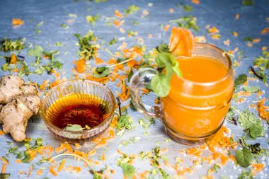 Nane ve havuç adet havuç suyu kapat 