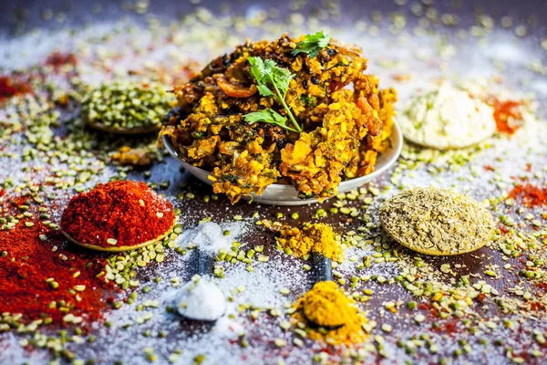 Close Van Indische Ramadan Speciale Vada — Stockfoto