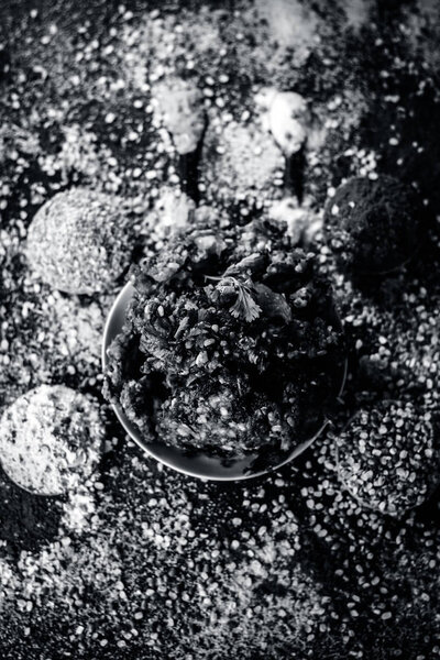 Traditional Indian Ramadan vada with different spices