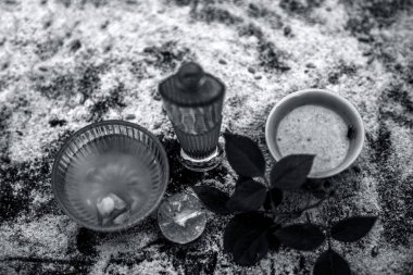 Limon suyu ve zeytinyağı ile yulaf yüz paketi 