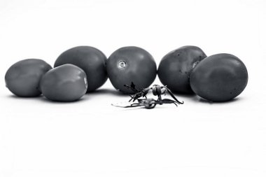 Kırmızı domates sürü yakın çekim