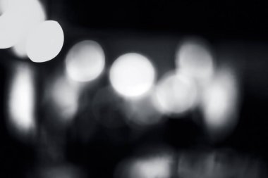 Renkli Noel ışıkları Bokeh arka plan.