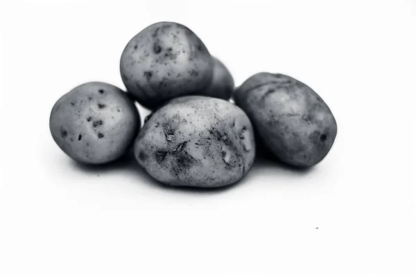 Yakın Ham Organik Patates Veya Solanum Tuberosumor Aaloo Veya Alu — Stok fotoğraf