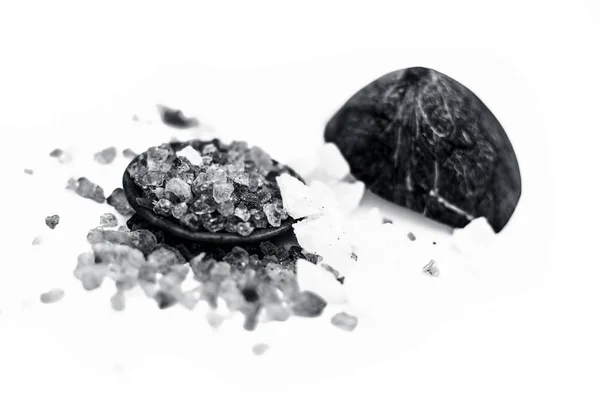 Інгредієнти Приготування Різних Аюрведичних Ліків Ізольовані Білому Які Гон Ката — стокове фото